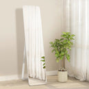 Full Length Frameless Wall Mountable Floor Mirror-White by LJGDeals