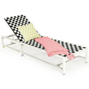 Patio Adjustable Reclining Chair Lounge Chair Chaise for Garden Deck Wheel by LJGDeals