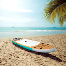 10' Inflatable Stand up Paddle Board Surfboard SUP with Bag by LJGDeals