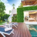 12 Pieces 16 x 24 Inch Artificial Eucalyptus Hedge Plant Privacy Fence Panels by LJGDeals