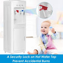 5-Gallon Hot & Cold Water Cooler with Child Safety Lock by LJGDeals