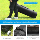 17 Feet x 10 Feet Foldable Pop Up Canopy with Adjustable Instant Sun Shelter by LJGDeals