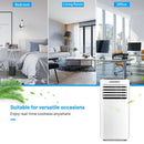 Portable Air Conditioner 10000 BTU Evaporative Air Cooler Dehumidifier-White by LJGDeals