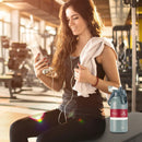 44oz Vacuum Insulated Leakproof Stainless Steel Sports Water Bottle-Gray by LJGDeals