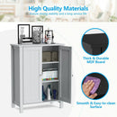 2-Door Bathroom Floor Storage Cabinet Space Saver Organizer by LJGDeals