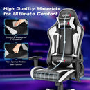 Gaming Chair Adjustable Swivel Racing Style Computer Office Chair by DirectDeals