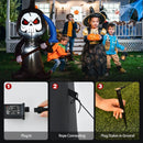 6 Feet Halloween Inflatable Decorations with Built-in LED Lights by LJGDeals
