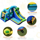 5-in-1 Kids Inflatable Climbing Bounce House without Blower by LJGDeals