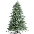 8 Feet Hinged Artificial Christmas Spruce Tree with Mixed PE and PVC Tips by DirectDeals