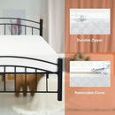 8 Inch Foam Medium Firm Mattress with Jacquard Cover by LJGDeals