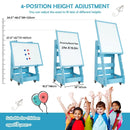 Multifunctional Kids' Standing Art Easel with Dry-Erase Board by LJGDeals