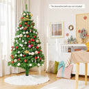 6 Feet Pre-lit Fiber Optic Artificial Christmas Tree with 617 Branch Tips by LJGDeals