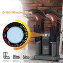 Electric Shoe Boot Dryer 4 Shoes with 180 Mins Timer Ozone Disinfection by LJGDeals