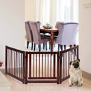 24 Inch Configurable Folding 3 Panel Wood Dog Fence by LJGDeals