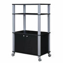 Microwave Rack Stand Rolling Storage Cart by DirectDeals