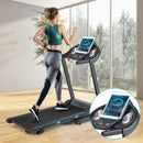 2.25 HP Folding Electric Motorized Power Treadmill with Blue Backlit LCD Display by LJGDeals