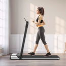 Ultra-thin Electric Folding Motorized Treadmill with LCD Monitor Low Noise by LJGDeals