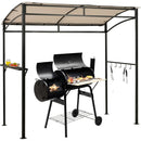 7 x 4.5 Feet Grill Gazebo Outdoor Patio Garden BBQ Canopy Shelter-Brown by LJGDeals