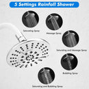 High Pressure Combo Handheld Shower Head by LJGDeals