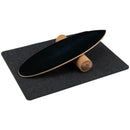 Balance Board Trainer for Core Strength-Black by LJGDeals