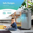 8000BTU 3-in-1 Portable Air Conditioner with Remote Control by LJGDeals