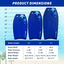 41 Inch Lightweight Super Portable Surfing Bodyboard by LJGDeals