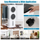 3-in-1 Evaporative Air Cooler with 9H Timer Remote-White by LJGDeals