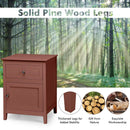 2-Tier Accent Table with Spacious Tabletop by LJGDeals