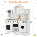 Wooden Kids Kitchen with Washing Machine by LJGDeals