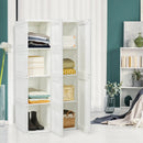 Foldable Armoire Wardrobe Closet with 8 Cubby Storage by LJGDeals