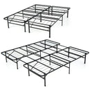 Full/King Size Folding Steel Platform Bed Frame for Kids and Adults by LJGDeals