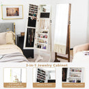 Standing Jewelry Cabinet with Full Length Mirror by DirectDeals