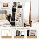 Standing Jewelry Cabinet with Full Length Mirror by LJGDeals