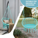 Cushioned Hammock Swing Chair with Hanging Kit by LJGDeals