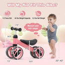 4 Wheels Baby Balance Bike Toy by LJGDeals