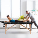 Portable Adjustable Facial Spa Bed with Carry Case by LJGDeals