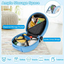 Kids Luggage Set with 14 Inches Carry-on Hardside Spinner Toddler Luggage and 10 Inches Backpack by LJGDeals