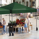 9.5 x 9.5 Feet Pop up Canopy Tent with Adjustable Heights by LJGDeals