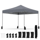 9.5 x 9.5 Feet Pop up Canopy Tent with Adjustable Heights by LJGDeals