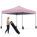9.5 x 9.5 Feet Pop up Canopy Tent with Adjustable Heights by LJGDeals