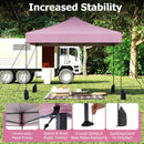 9.5 x 9.5 Feet Pop up Canopy Tent with Adjustable Heights by LJGDeals