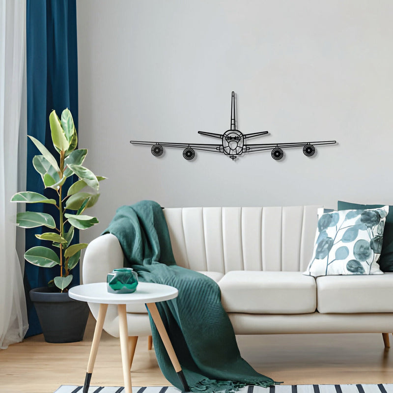 KC-135R Stratotanker Front Metal Aircraft Wall Art - NCP0386