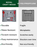 Silverware Drawer Organizer, Gray (9 Slots)
