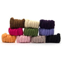Mixed Merino Wool Variety Pack | Mystery Merino (Multicolored Surprise) 250 Grams, 23 Micron by Revolution Fibers