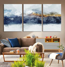 Abstract Mountain Range Art Canvas Print | 3 Panel by MyGreatCanvas | Canvas Wall Art Prints | Photo Prints & Wall Decor