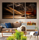 Whiskey and Cigar Wall Art Canvas Print by MyGreatCanvas | Canvas Wall Art Prints | Photo Prints & Wall Decor