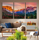 Yosemite Nal Park Wall Art Landscape Canvas Print El Capitan by MyGreatCanvas | Canvas Wall Art Prints | Photo Prints & Wall Decor