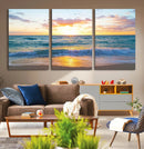 Coastal Wall Art - Vintage World Map Canvas Print with
