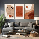 Boho Sunset Mountain Canvas Print, Modern Boho Sunset by MyGreatCanvas | Canvas Wall Art Prints | Photo Prints & Wall Decor