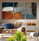 Modern Abstract Canvas Art Canvas Print - Framed and Ready